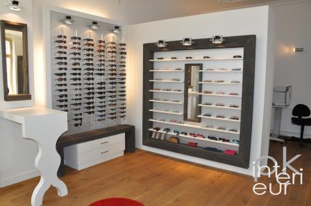 Conception d´Intérieur et Design de Mobilier pour la Rénovation d´un Magasin d´Optique - PK INTERIEUR, Lyon